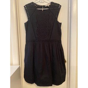 GUC Black Loft Dress Sz M